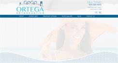Desktop Screenshot of ortegaortho.com